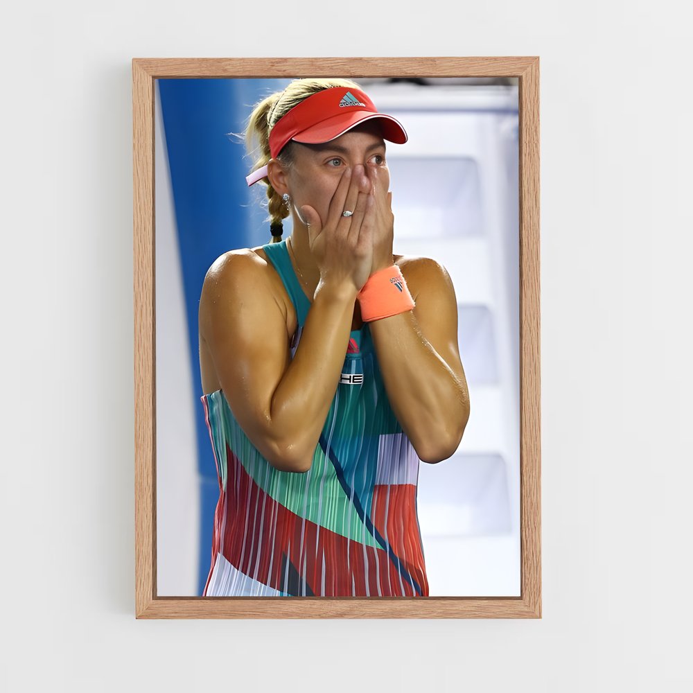 Poster Angelique kerber échange – affiche Tennis (vue 4)